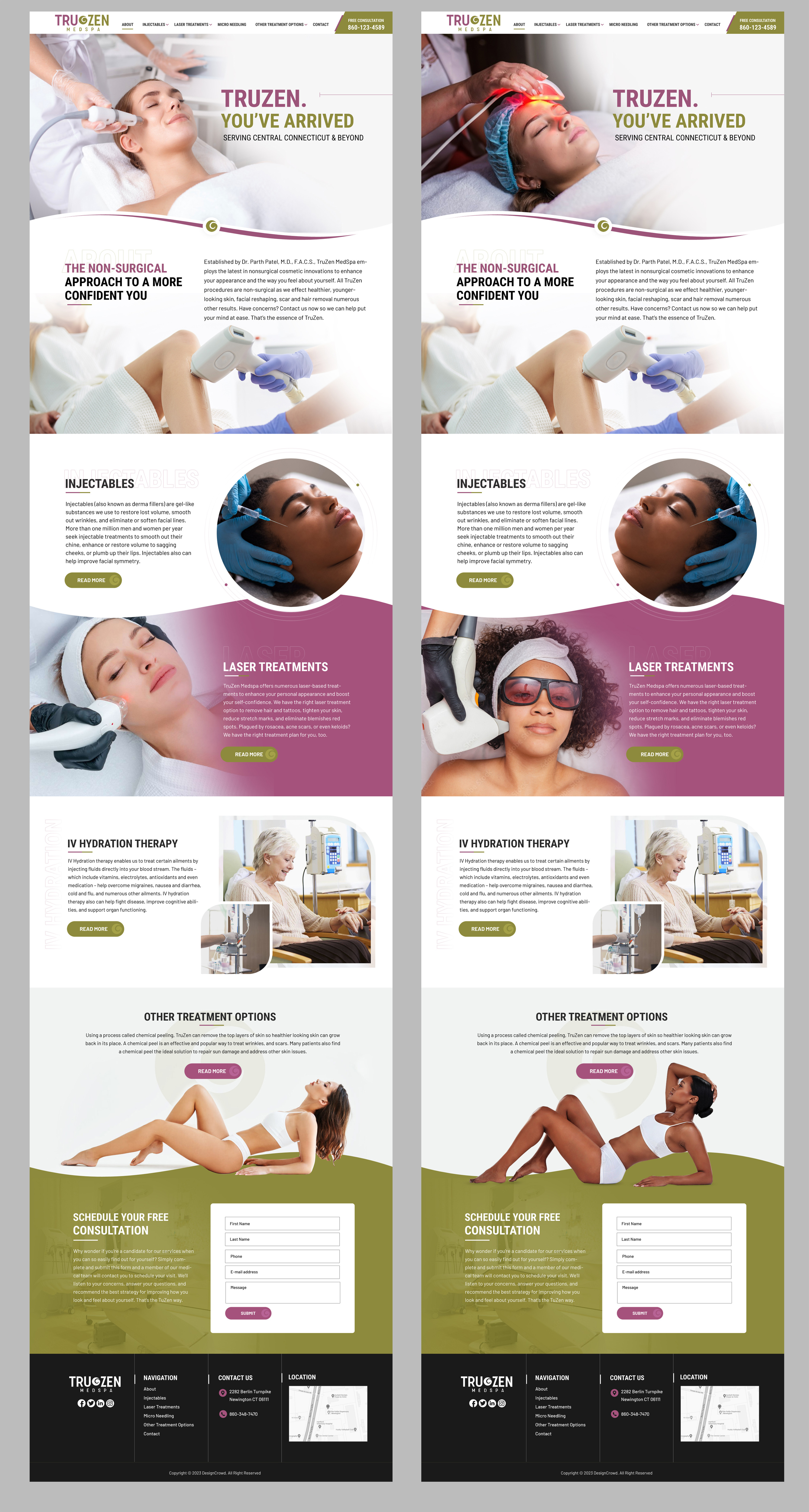 Web Design by Blue Sparrow for this project | Design #30410036