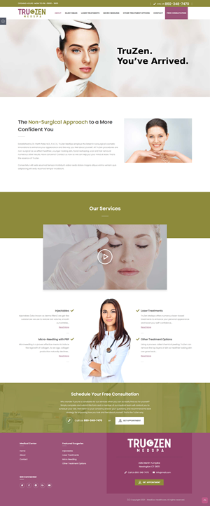 Web Design by abhishukla1987 for this project | Design #30395968