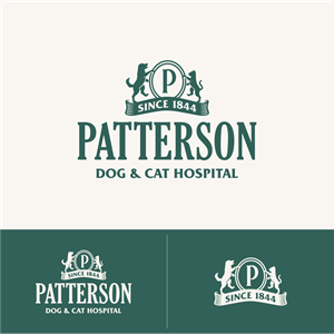 Logo Design by design.picnic for Patterson Dog & Cat Hospital | Design: #30416333