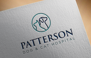 Diseño de Logo por Graphixpointt para Patterson Dog & Cat Hospital | Diseño: #30399912