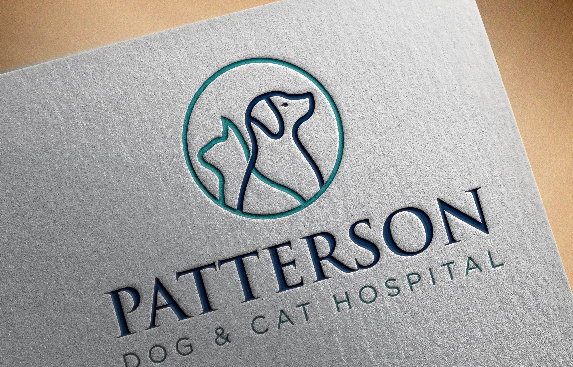Logo Design by Graphixpointt for Patterson Dog & Cat Hospital | Design #30399913