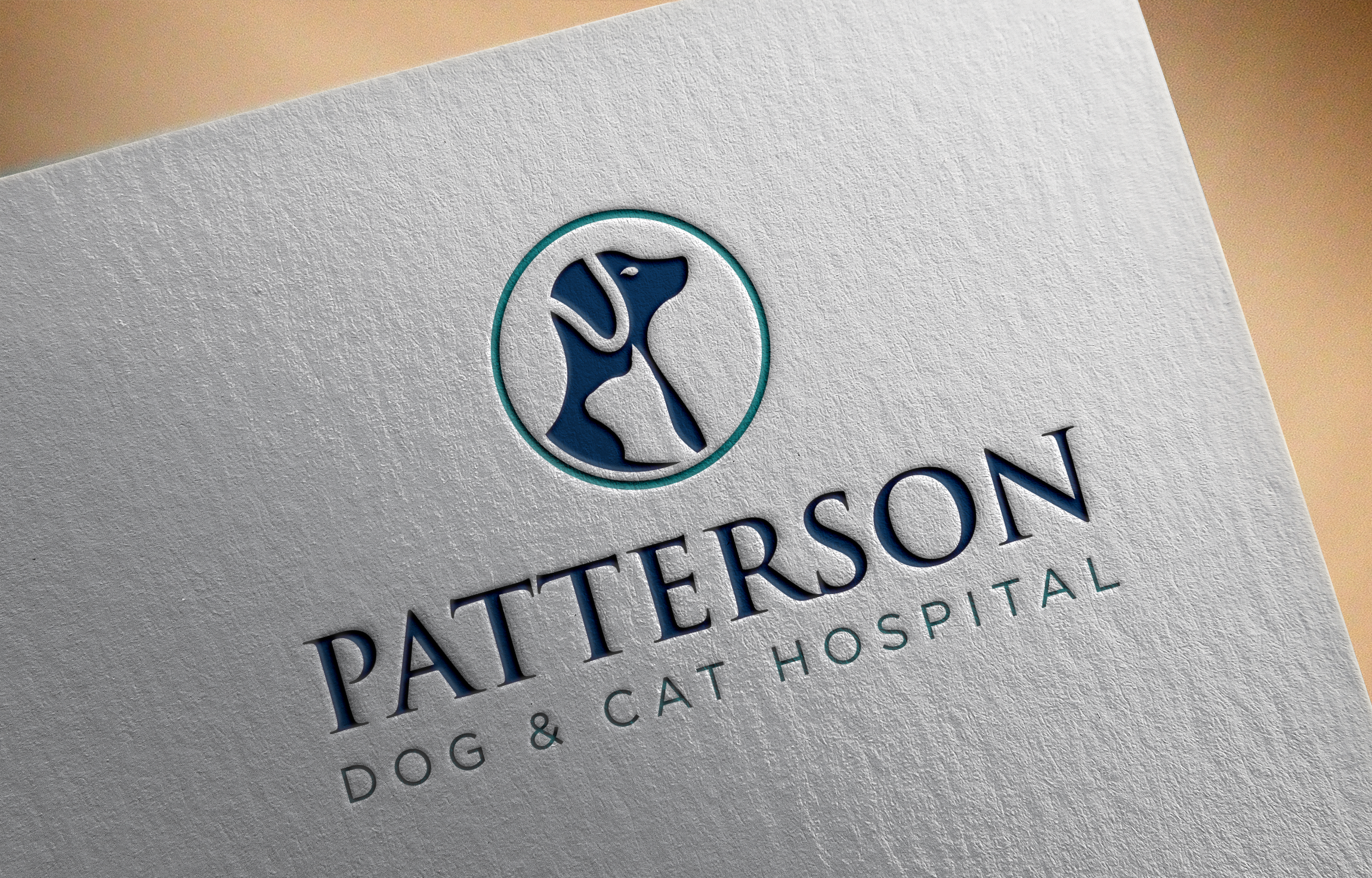 Logo Design by Graphixpointt for Patterson Dog & Cat Hospital | Design #30399920