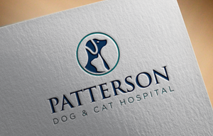 Logo Design by Graphixpointt for Patterson Dog & Cat Hospital | Design: #30399920