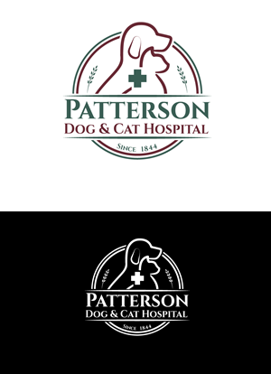 Logo Design by SolDesign for Patterson Dog & Cat Hospital | Design #30423868