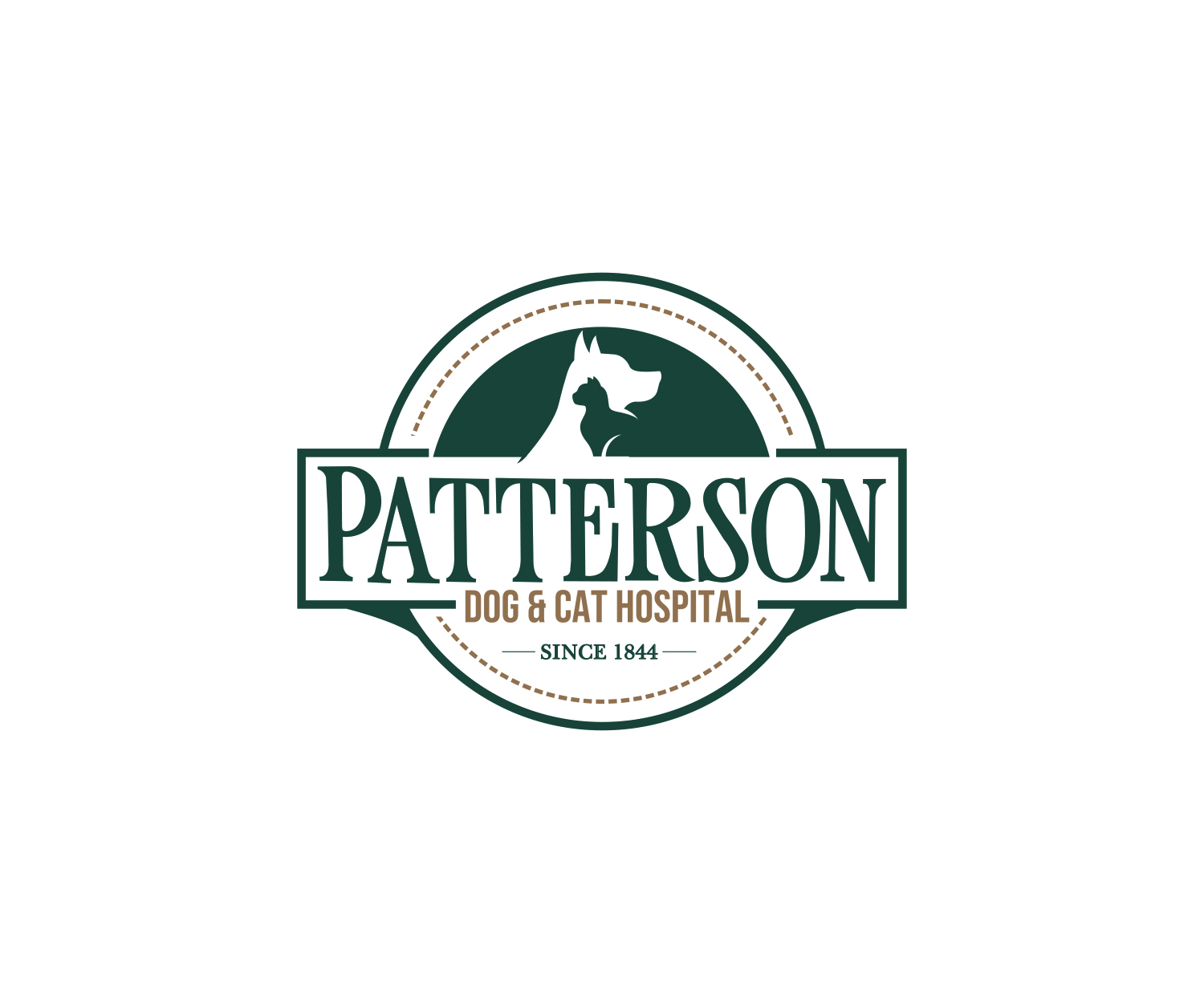 Design de Logo par Vishak vasu pour Patterson Dog & Cat Hospital | Design #30529641
