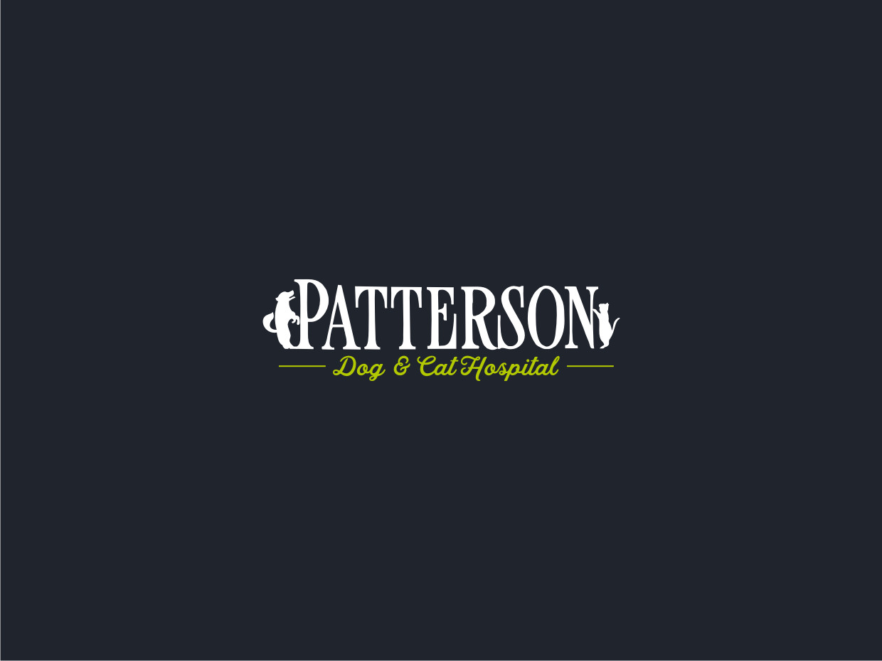 Diseño de Logo por Atvento Graphics para Patterson Dog & Cat Hospital | Diseño #30402059