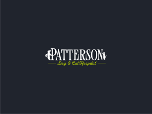 Logo Design by Atvento Graphics for Patterson Dog & Cat Hospital | Design: #30402059