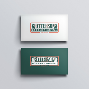 Logo Design by aquabomb26 for Patterson Dog & Cat Hospital | Design: #30408114
