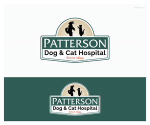 Diseño de Logo por JWTL para Patterson Dog & Cat Hospital | Diseño: #30410335
