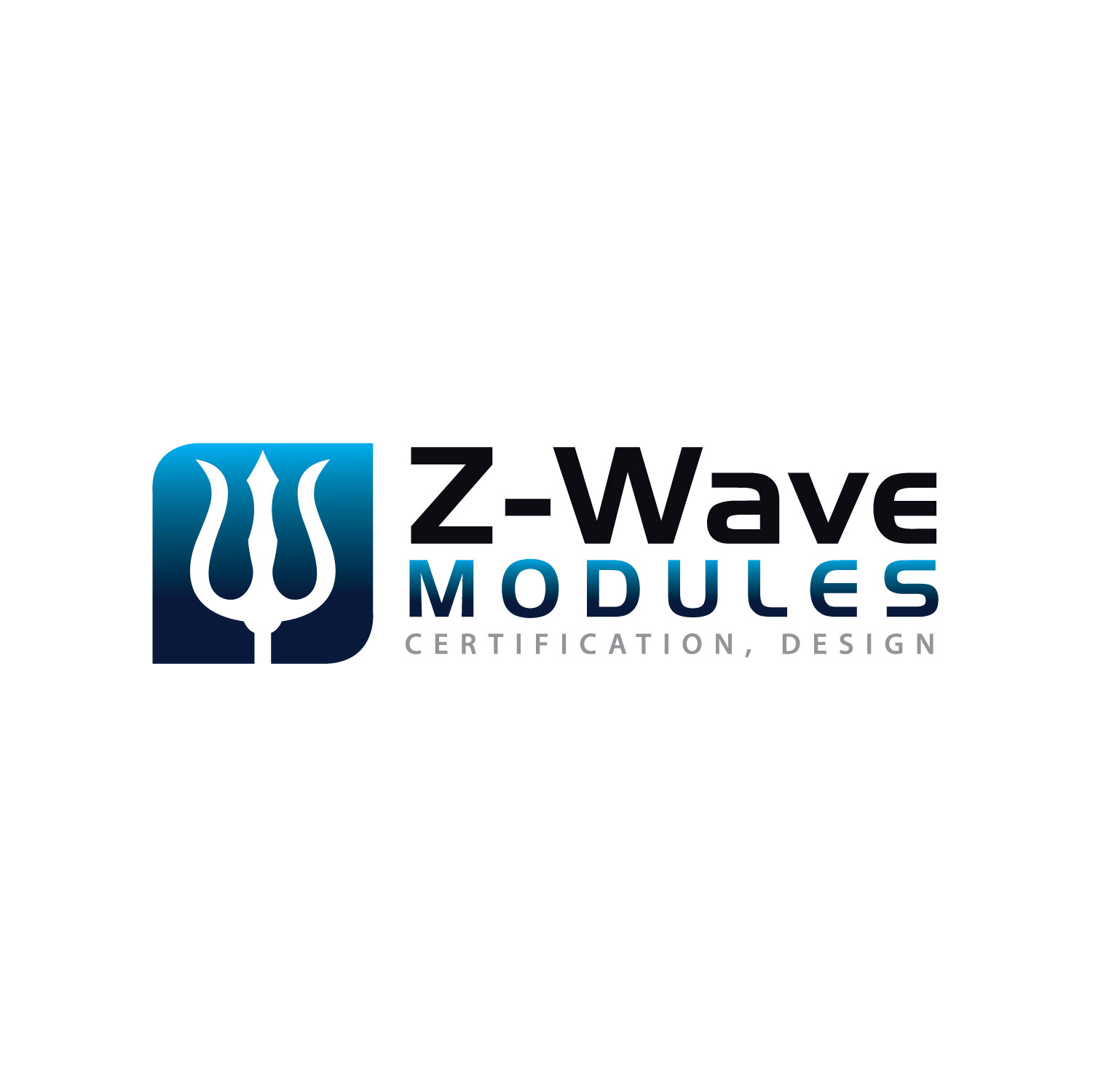 Elegant, Playful Logo Design for Z-Wave Modules, Certification, Design ...