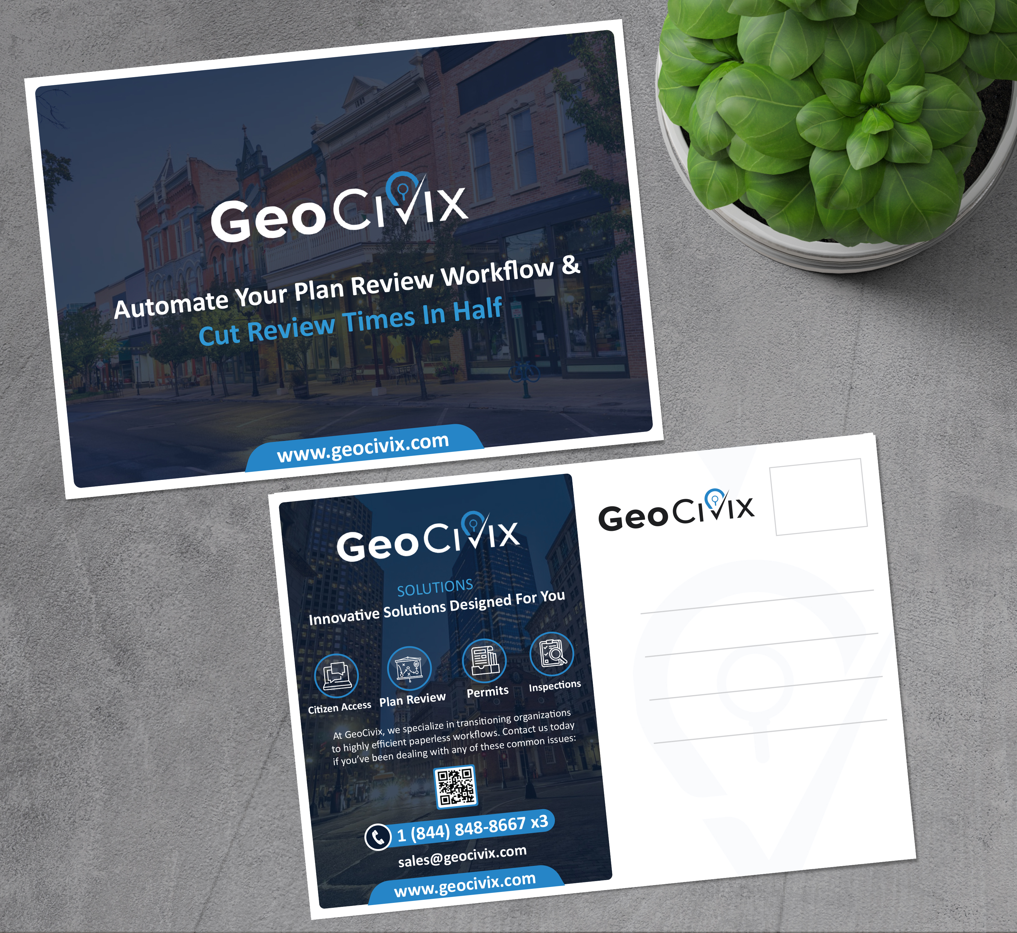Postcard Design by alex989 for this project | Design #30411166