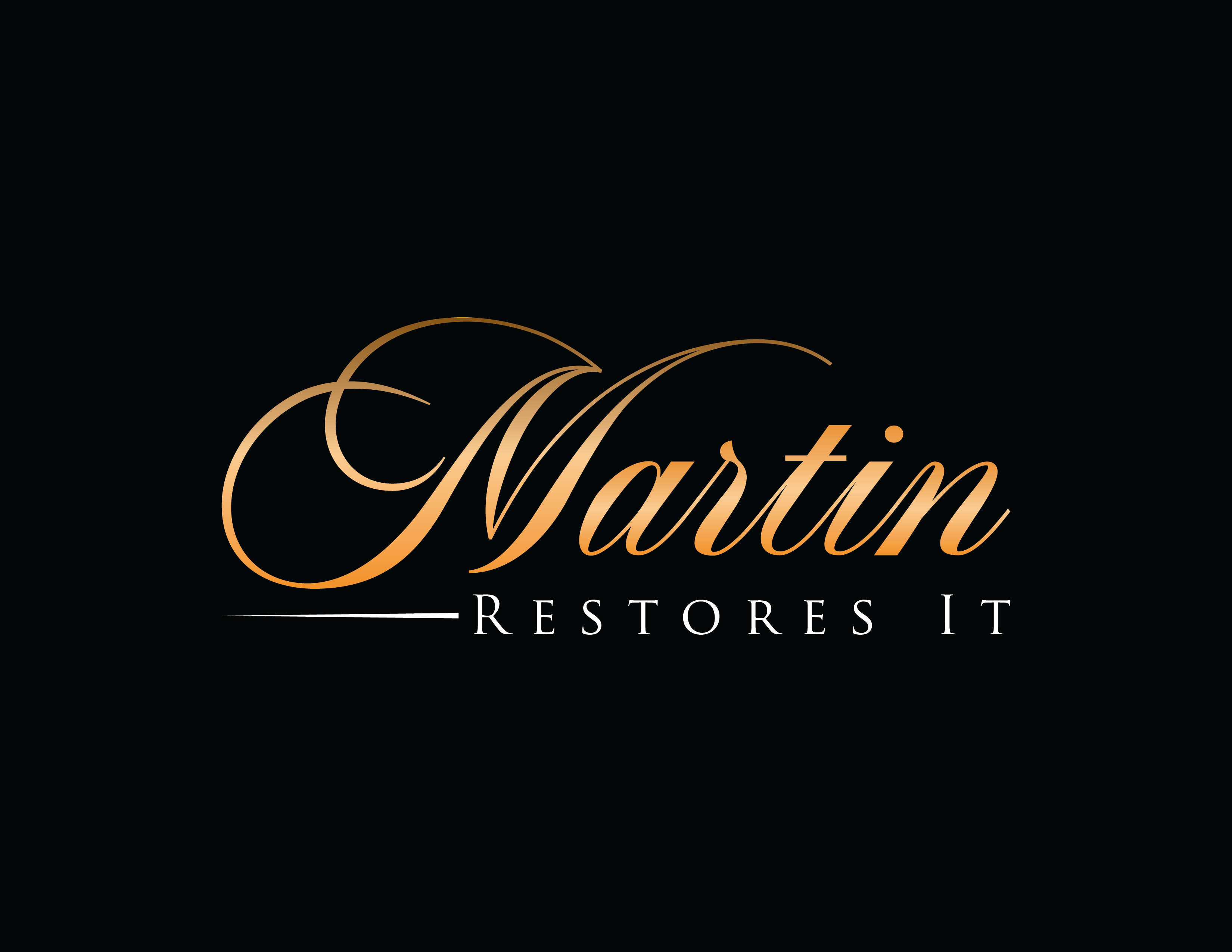 Logo Design by artpjg for Martin Restores It | Design #30394769