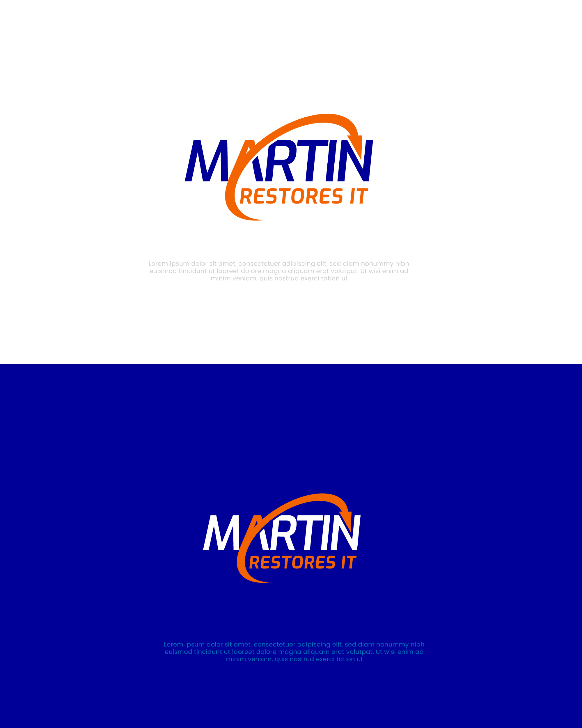 Logo Design by Prashant Besra for Martin Restores It | Design #30398855