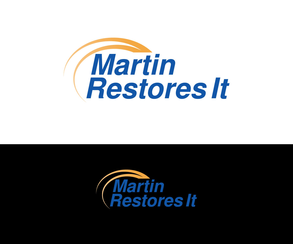 Logo Design by Kavth for Martin Restores It | Design #30395854