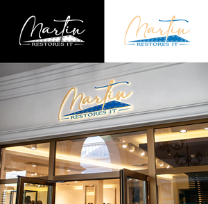 Logo Design by RA-bica for Martin Restores It | Design: #30395364