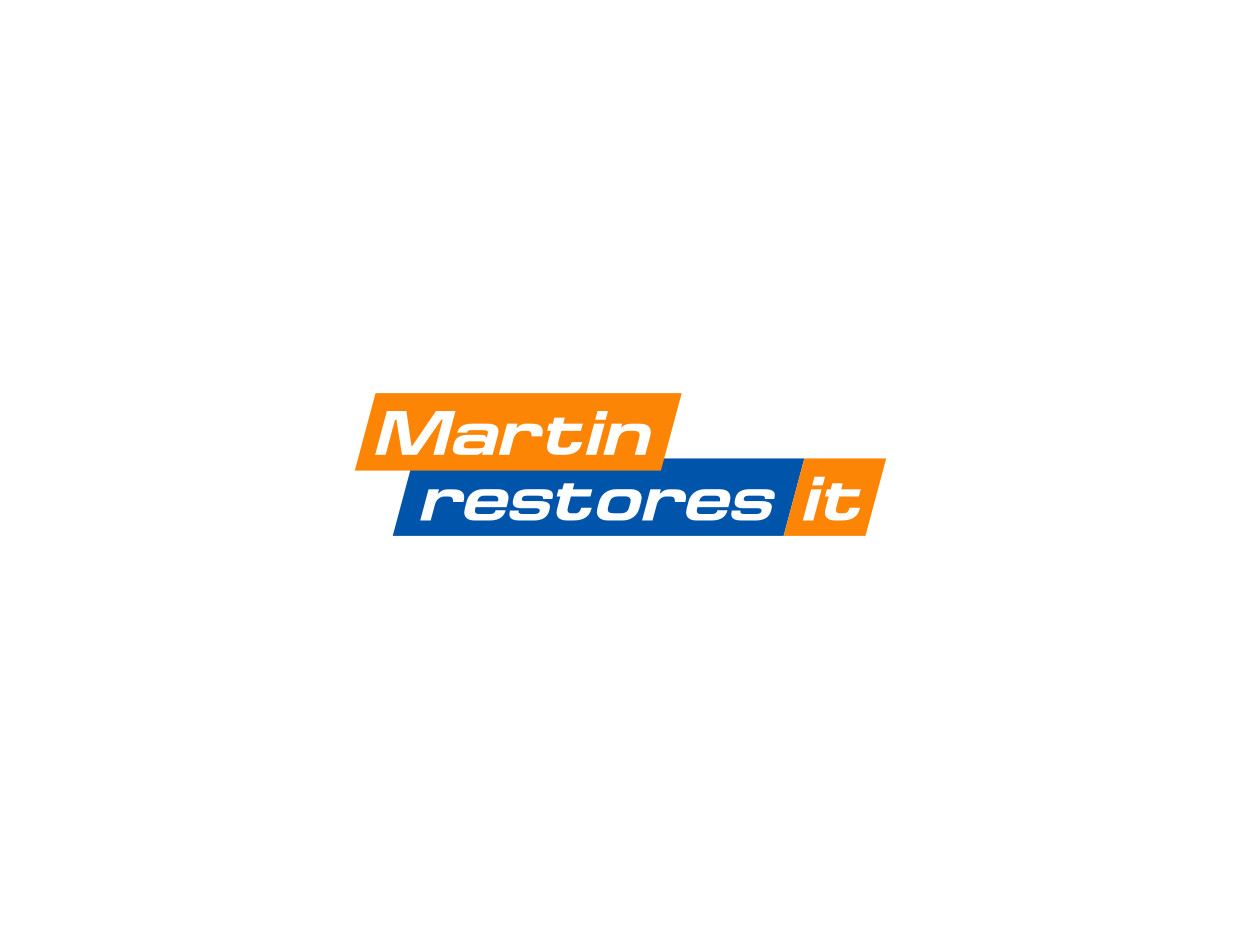 Logo Design by Atvento Graphics for Martin Restores It | Design #30395682