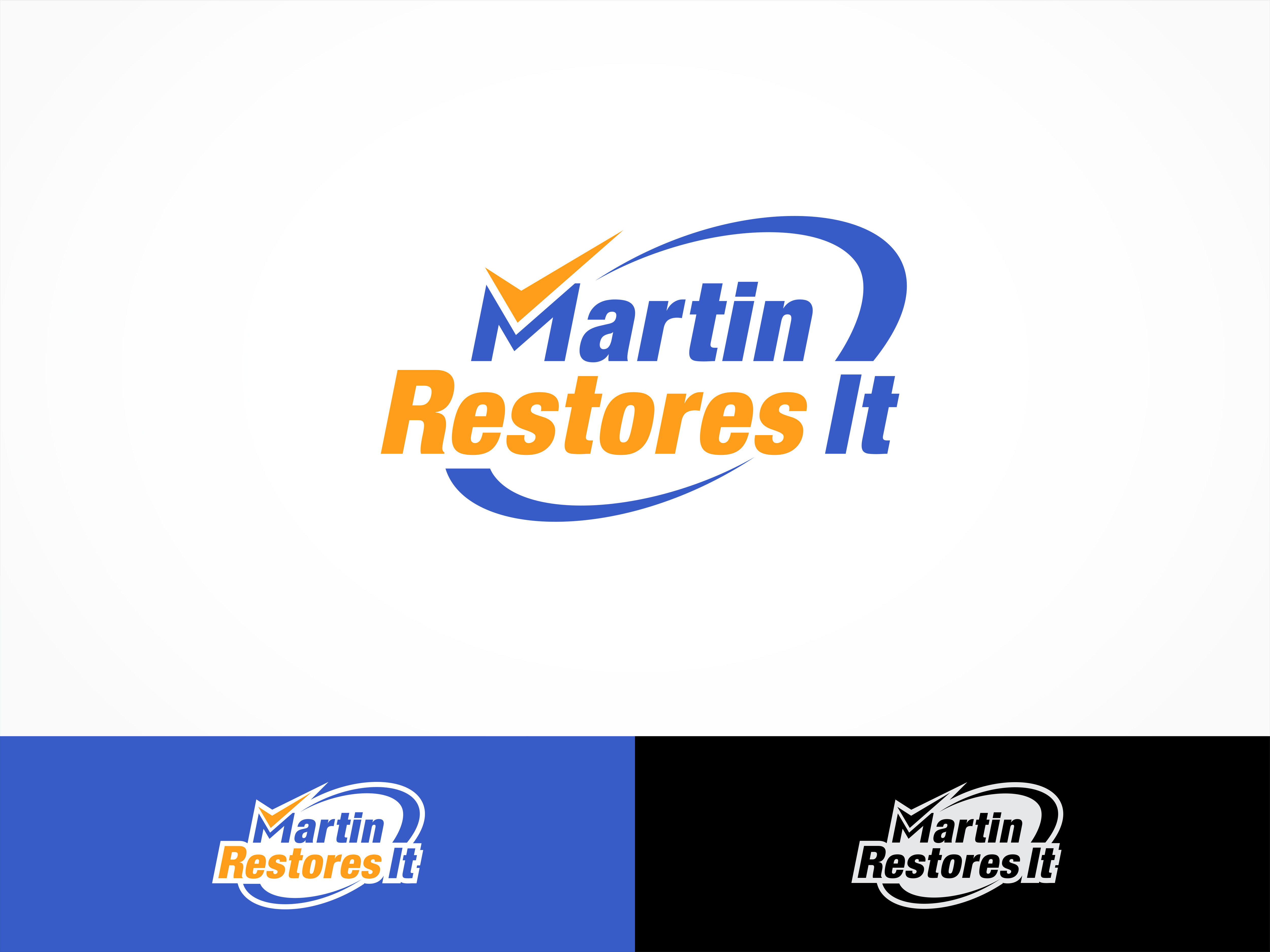 Logo Design by ArtTank for Martin Restores It | Design #30399630