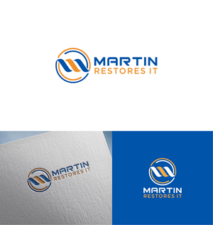 Logo Design by Joenet Jayawarna for Martin Restores It | Design #30396230