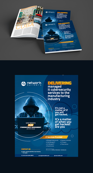 Magazin-Design von Hitbar für Network Builders IT | Design: #30395386
