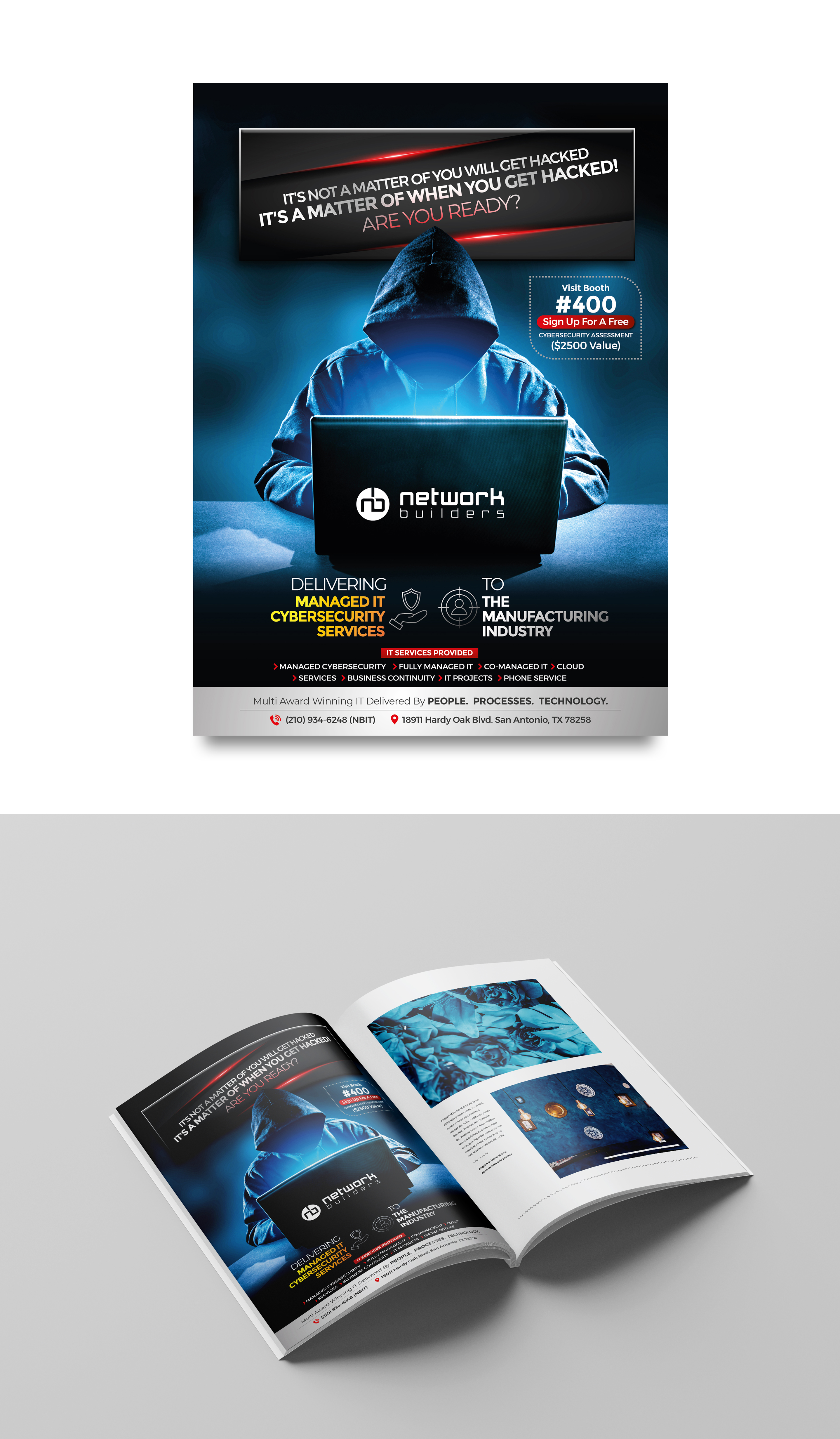Magazine Design by mscreations.lk for Network Builders IT | Design #30394289