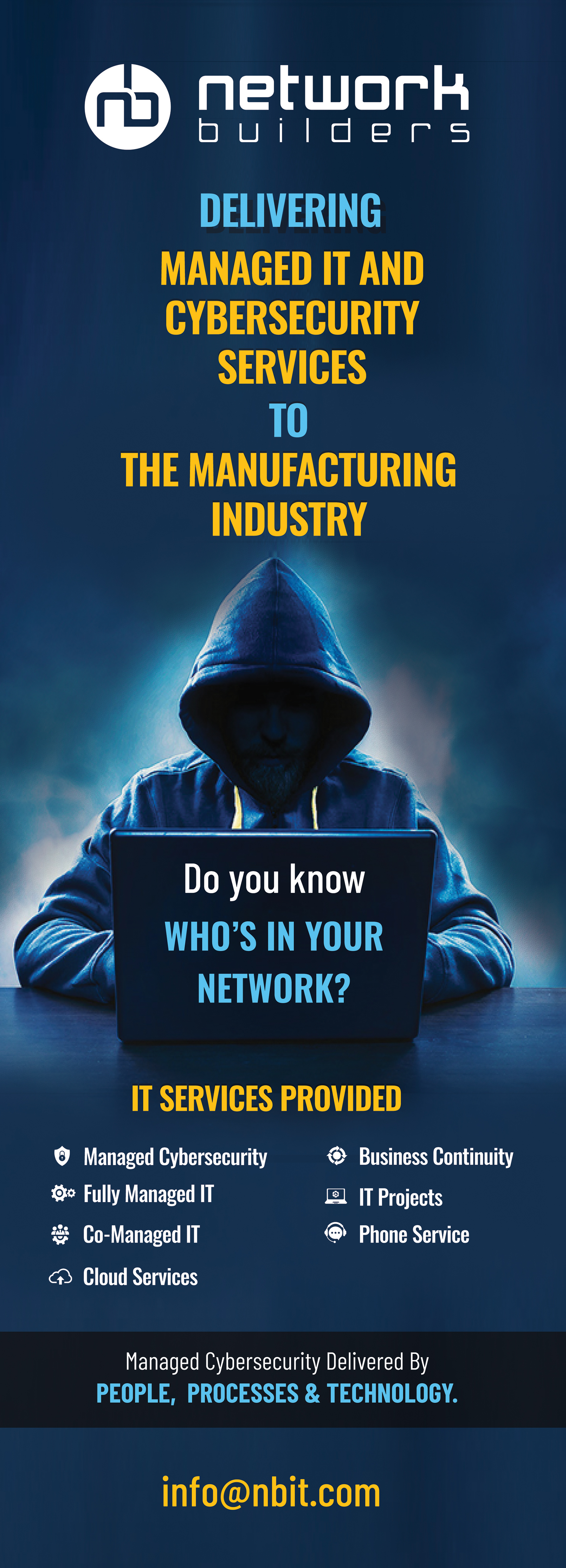 Magazine Design by M79 for Network Builders IT | Design #30399621