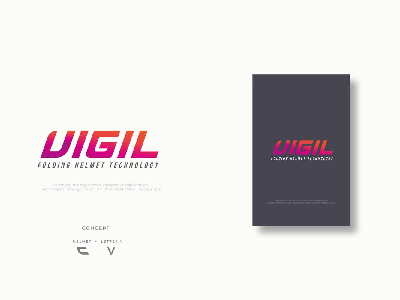 Logo Design by Senpachie for Vigil Helmets Limited | Design #30403414