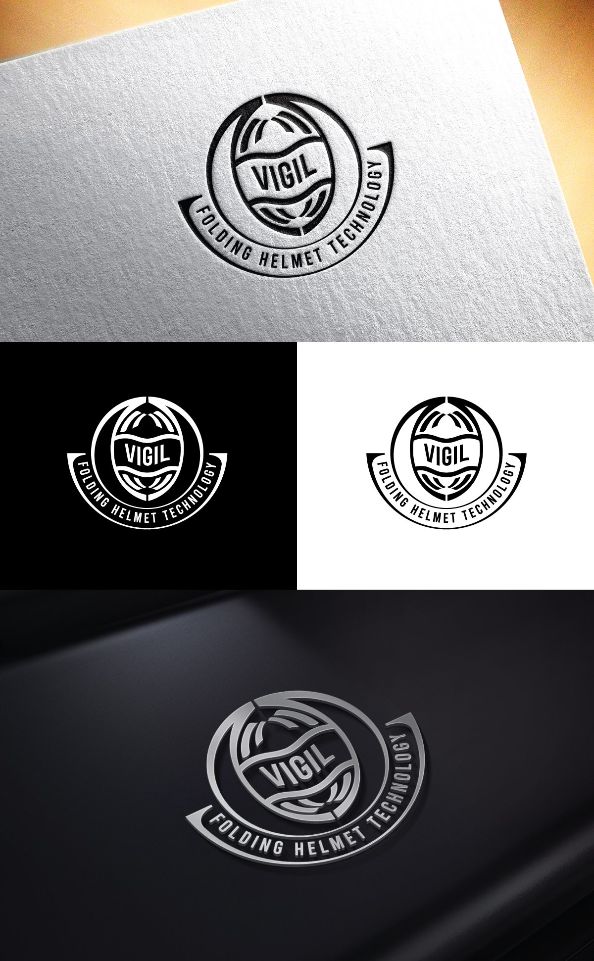 Logo Design by Logo Stock for Vigil Helmets Limited | Design #30395490