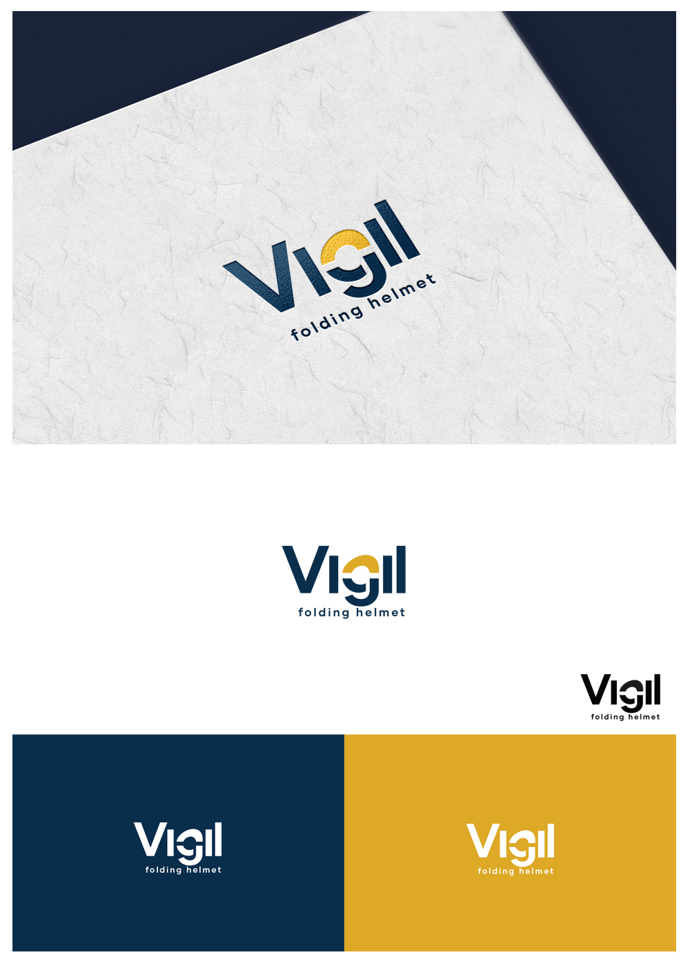 Diseño de Logo por goranvisnjic82 para Vigil Helmets Limited | Diseño #30419770