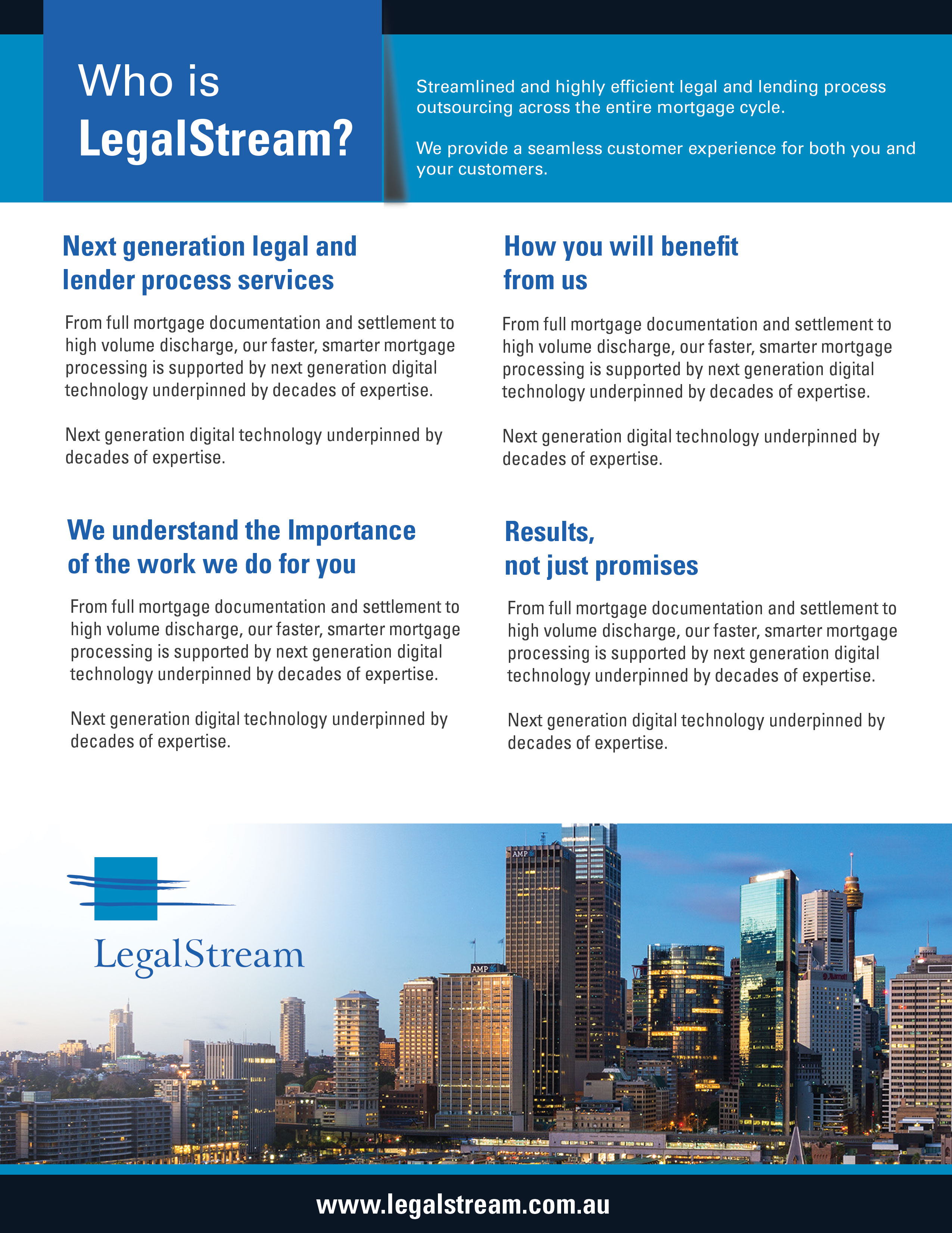 Flyer Design by uk for LegalStream Australia Pty Ltd | Design #30395629