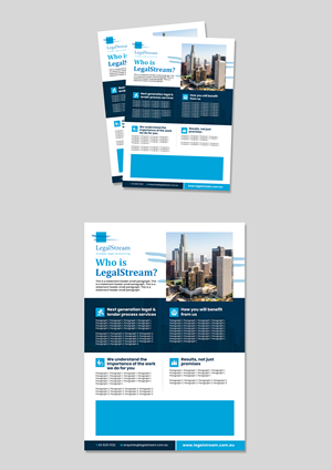 Flyer Design by debdesign for LegalStream Australia Pty Ltd | Design: #30396126