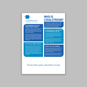 Design de Flyer par Inventive Design pour LegalStream Australia Pty Ltd | Design : #30395698