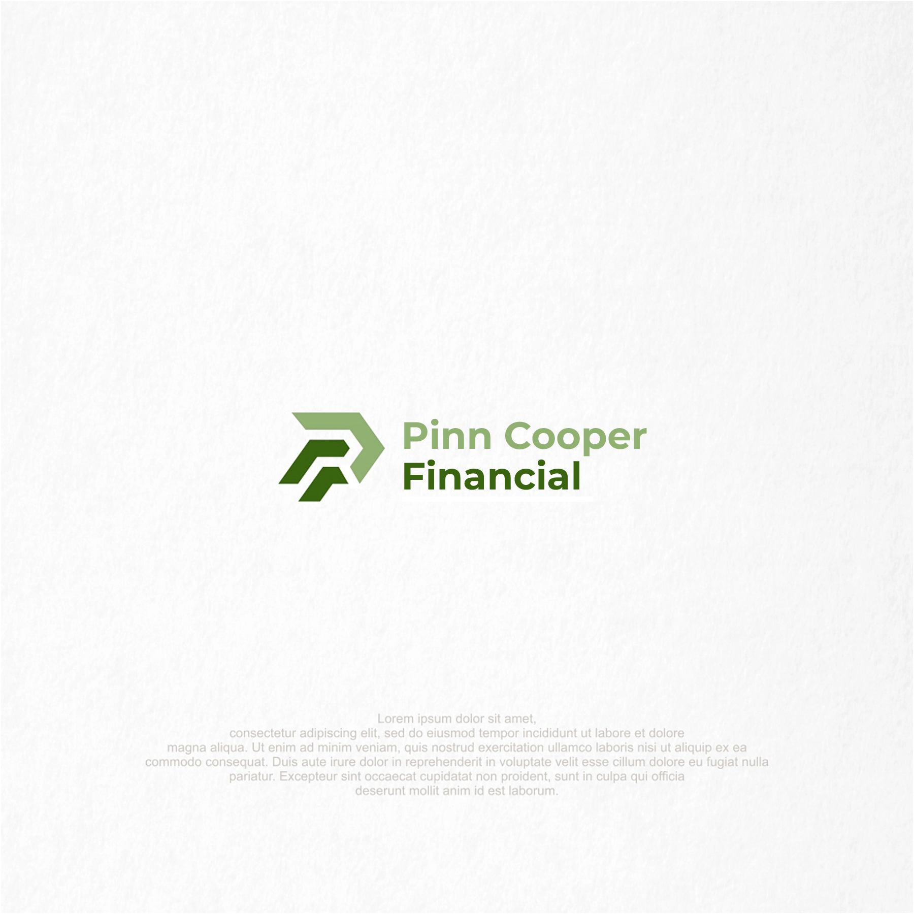 Logo Design by knightbrands for Pinn Cooper Financial | Design #30425782
