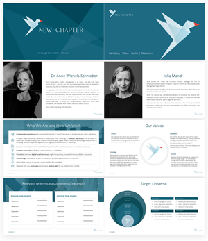 PowerPoint Design by Imazing for New Chapter Executive Search GmbH | Design: #30399677