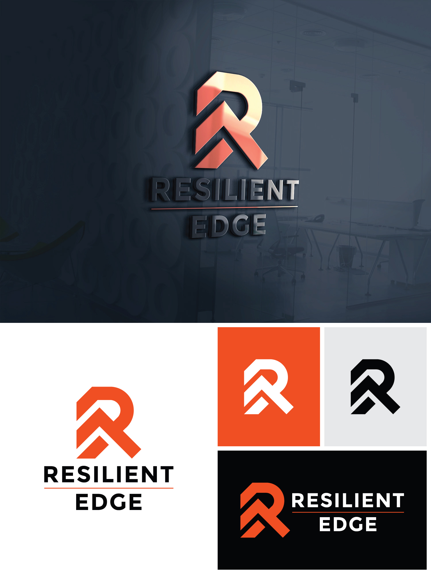 Logo Design by Md Shehidul Islam Rimon for Resilient Edge Limited | Design #30401378