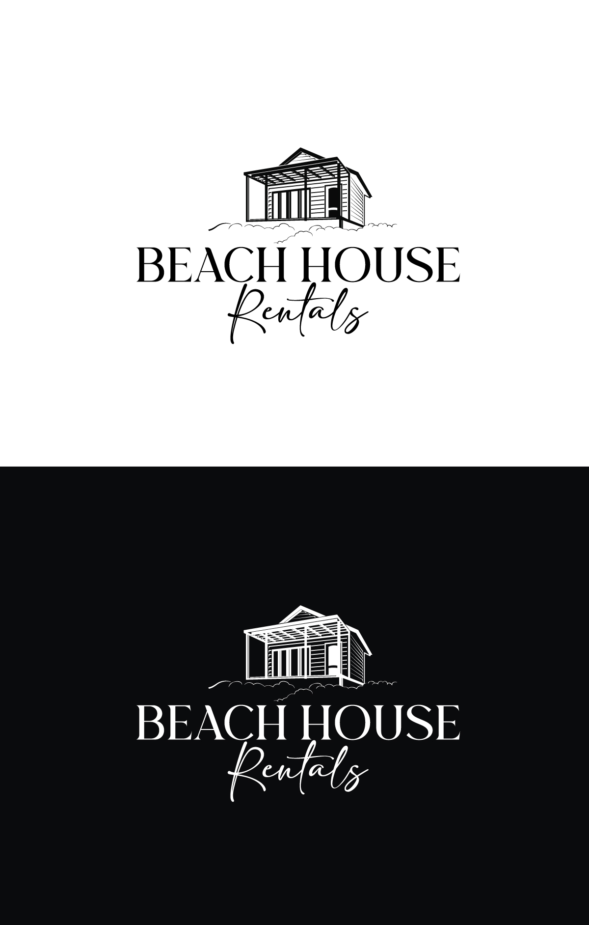 Logo Design by Om Namah Shivay for Beach House Rentals  | Design #30415404