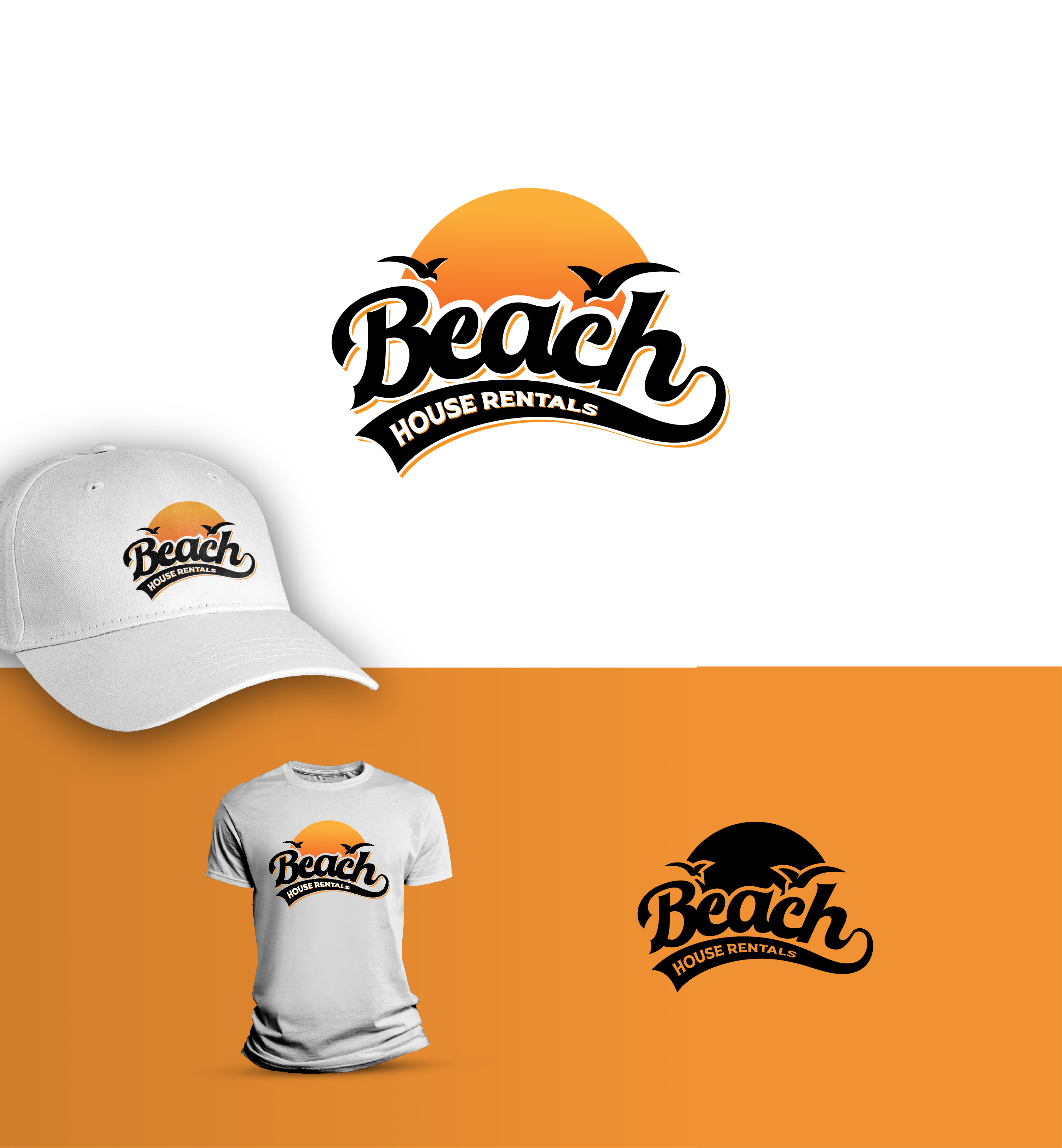 Logo Design by Saurav Karmoker for Beach House Rentals  | Design #30423491