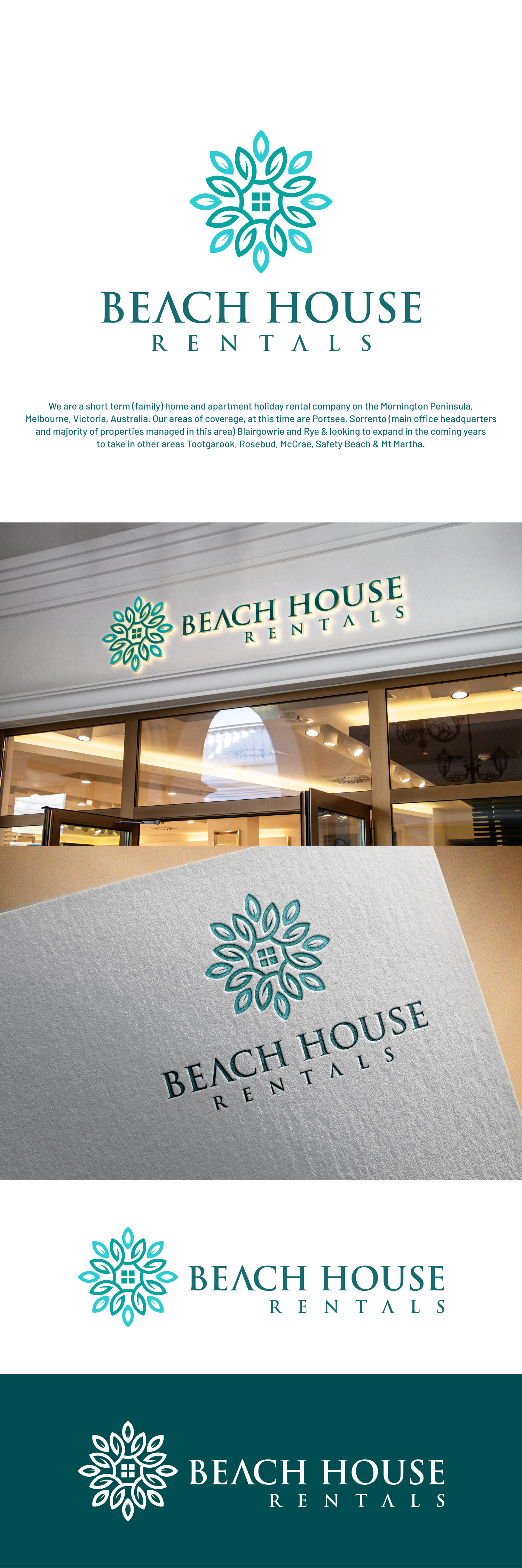 Logo Design by Keita. for Beach House Rentals  | Design #30451038