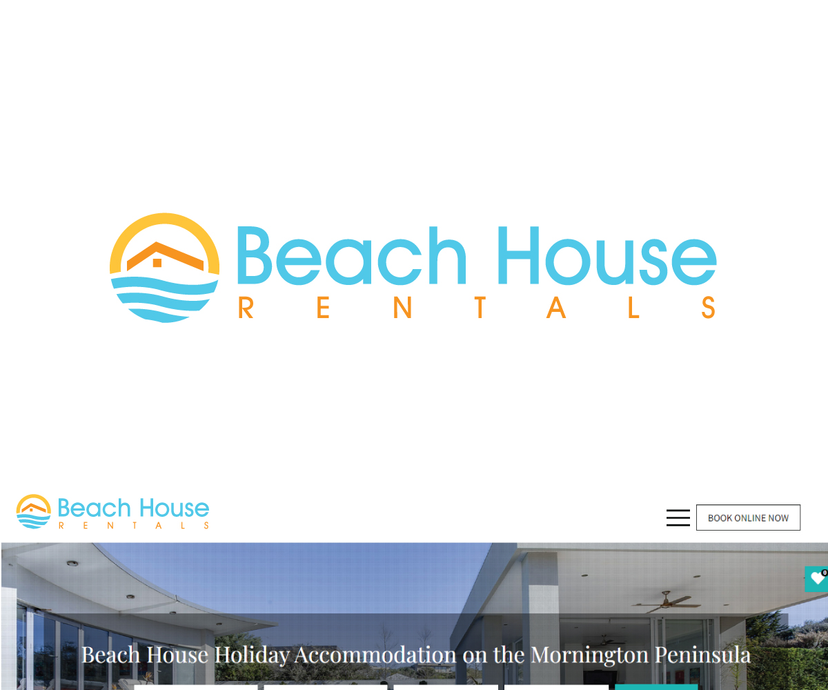 Logo Design by 1DerDesigns for Beach House Rentals  | Design #30402383