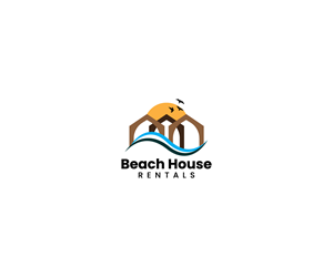 Logo Design by Genex Designs for Beach House Rentals  | Design: #30404542