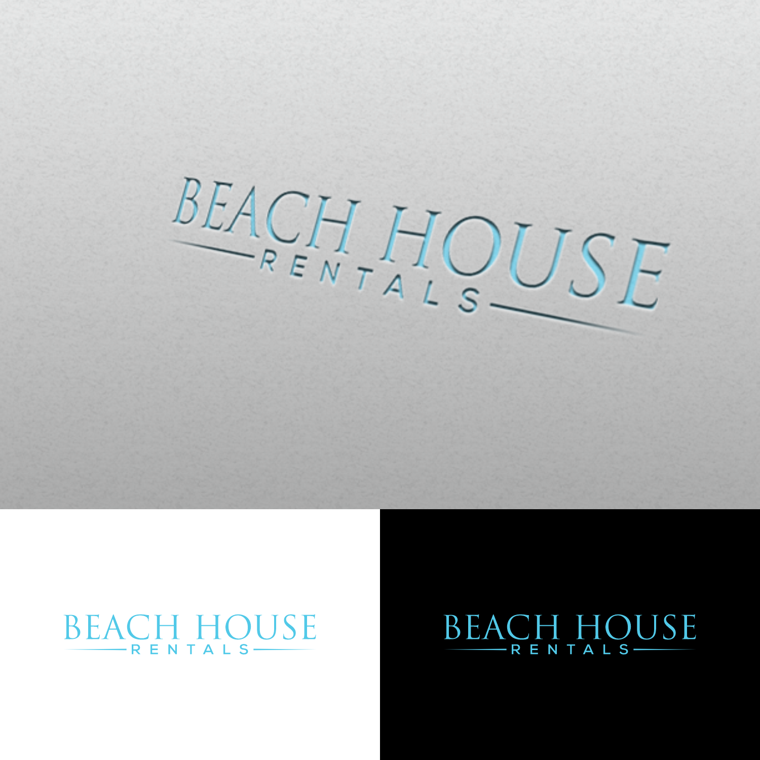 Logo Design by semarco for Beach House Rentals  | Design #30403710