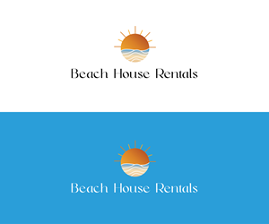 Logo Design by Tube light for Beach House Rentals  | Design: #30436491