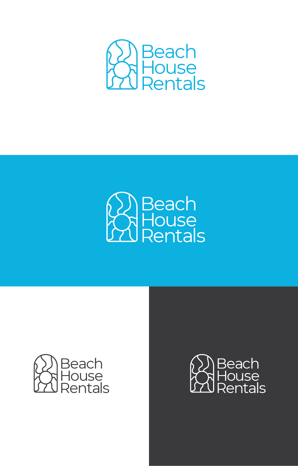 Logo Design by Kham Lian Tung for Beach House Rentals  | Design #30416928