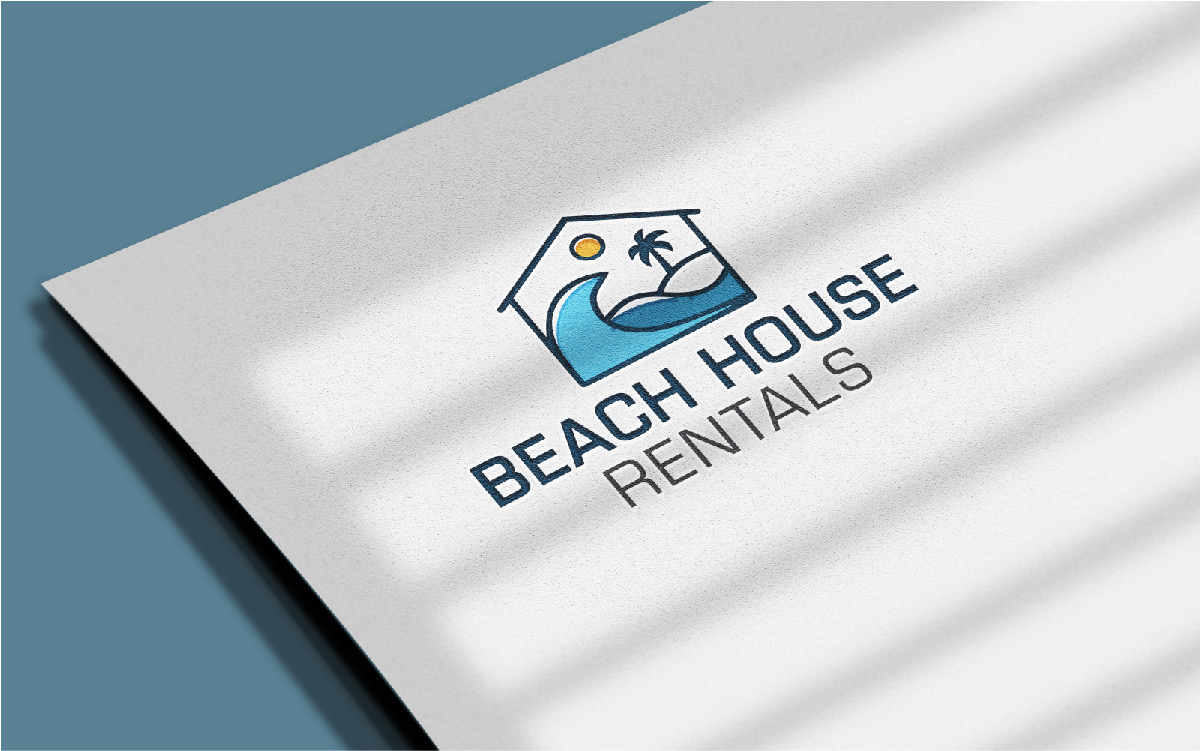 Logo Design by designgreen for Beach House Rentals  | Design #30417825