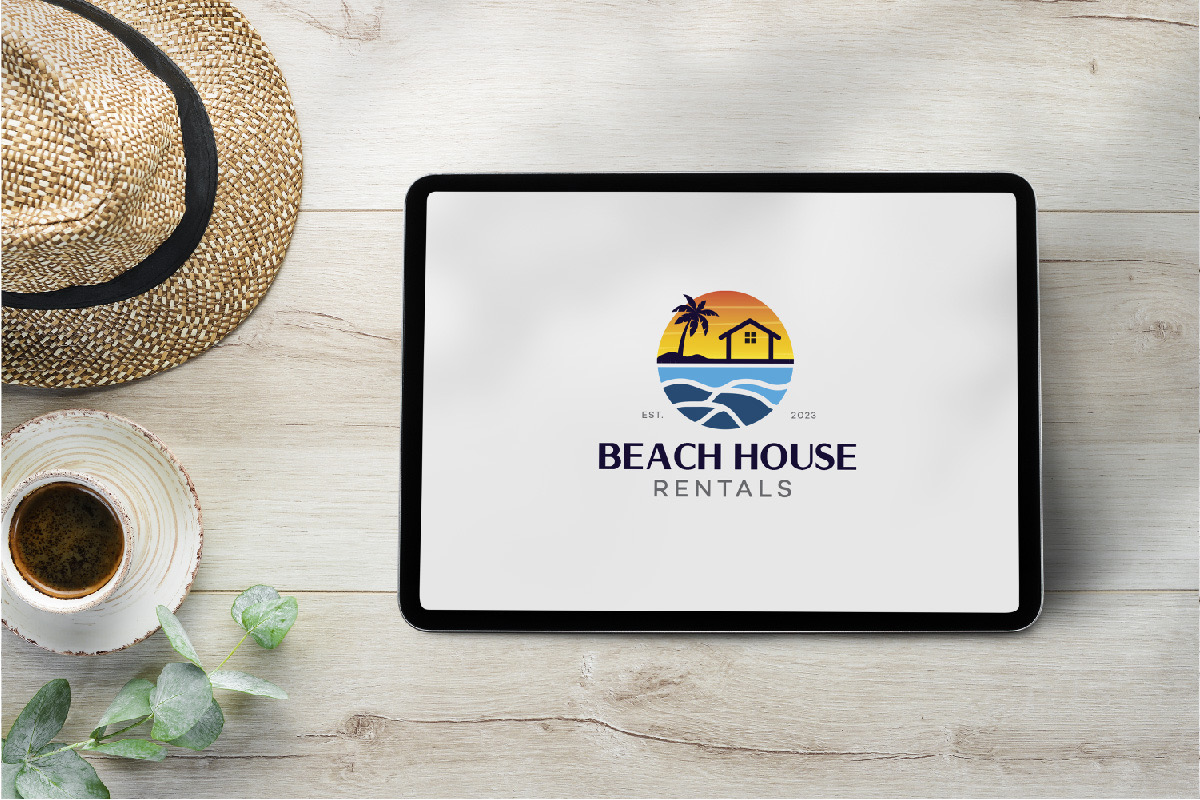 Logo Design by designgreen for Beach House Rentals  | Design #30417828