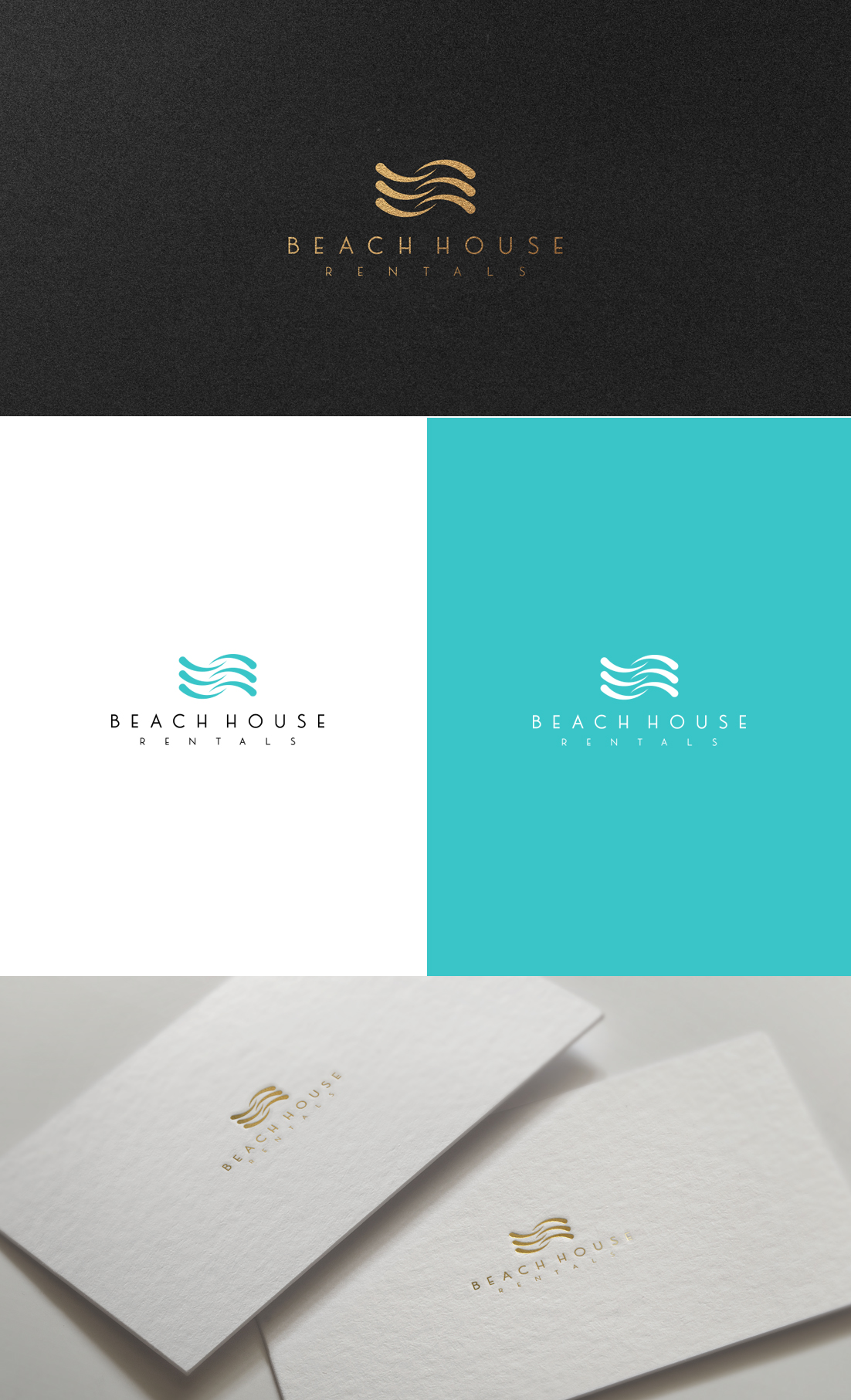 Logo Design by GLDesigns for Beach House Rentals  | Design: #30403509