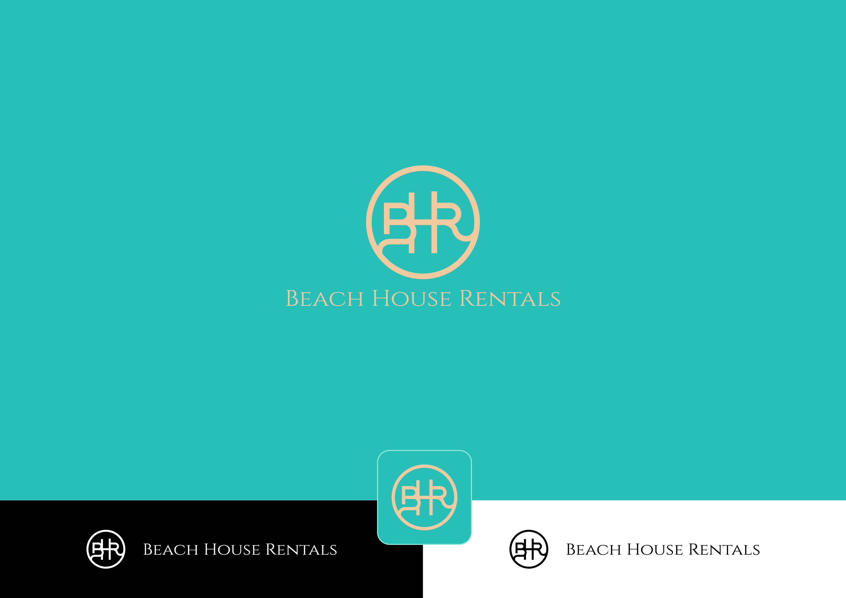 Logo-Design von ~idiaz~ für Beach House Rentals  | Design #30422702