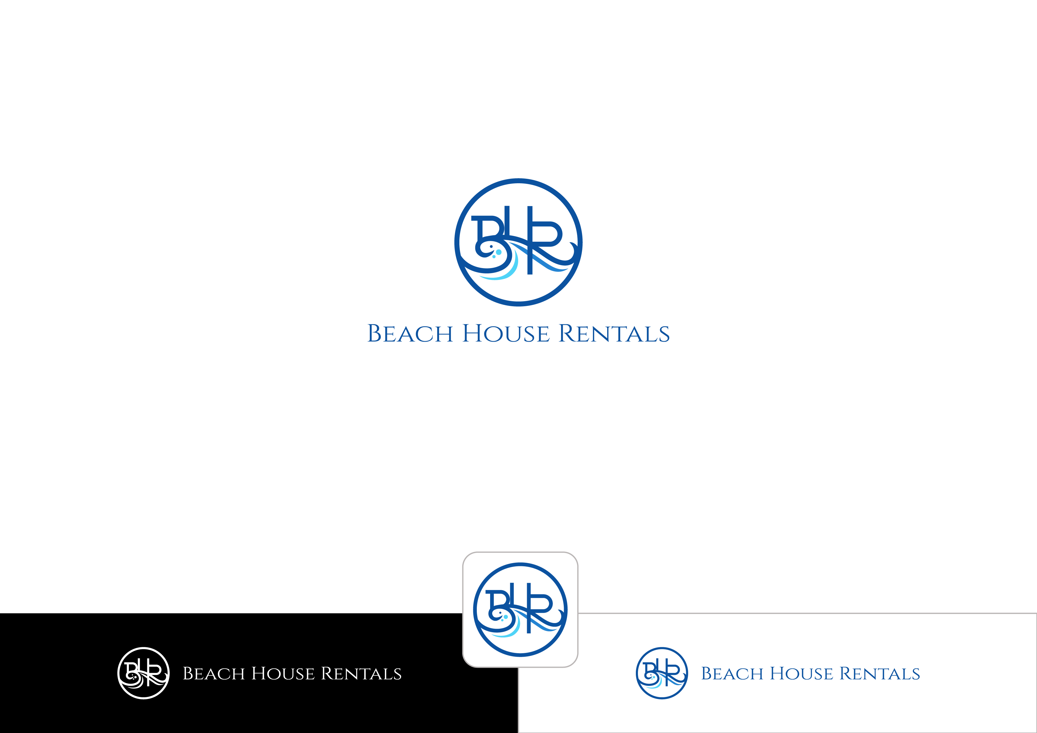 Logo Design by ~idiaz~ for Beach House Rentals  | Design #30428881