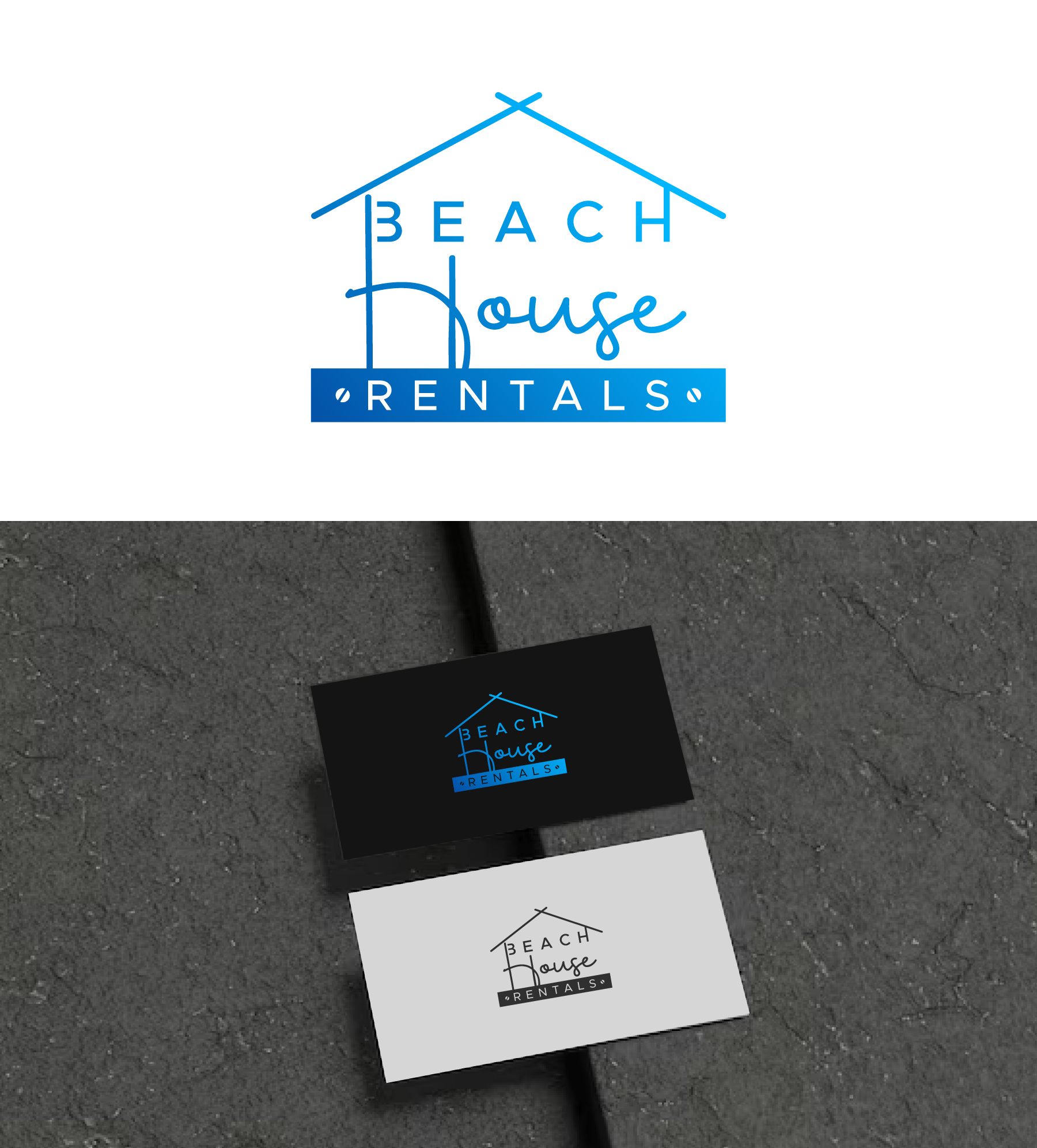 Logo Design by debdesign for Beach House Rentals  | Design #30406145