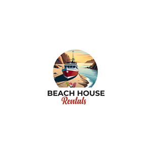 Logo Design by Solarex Corporation for Beach House Rentals  | Design #30416037