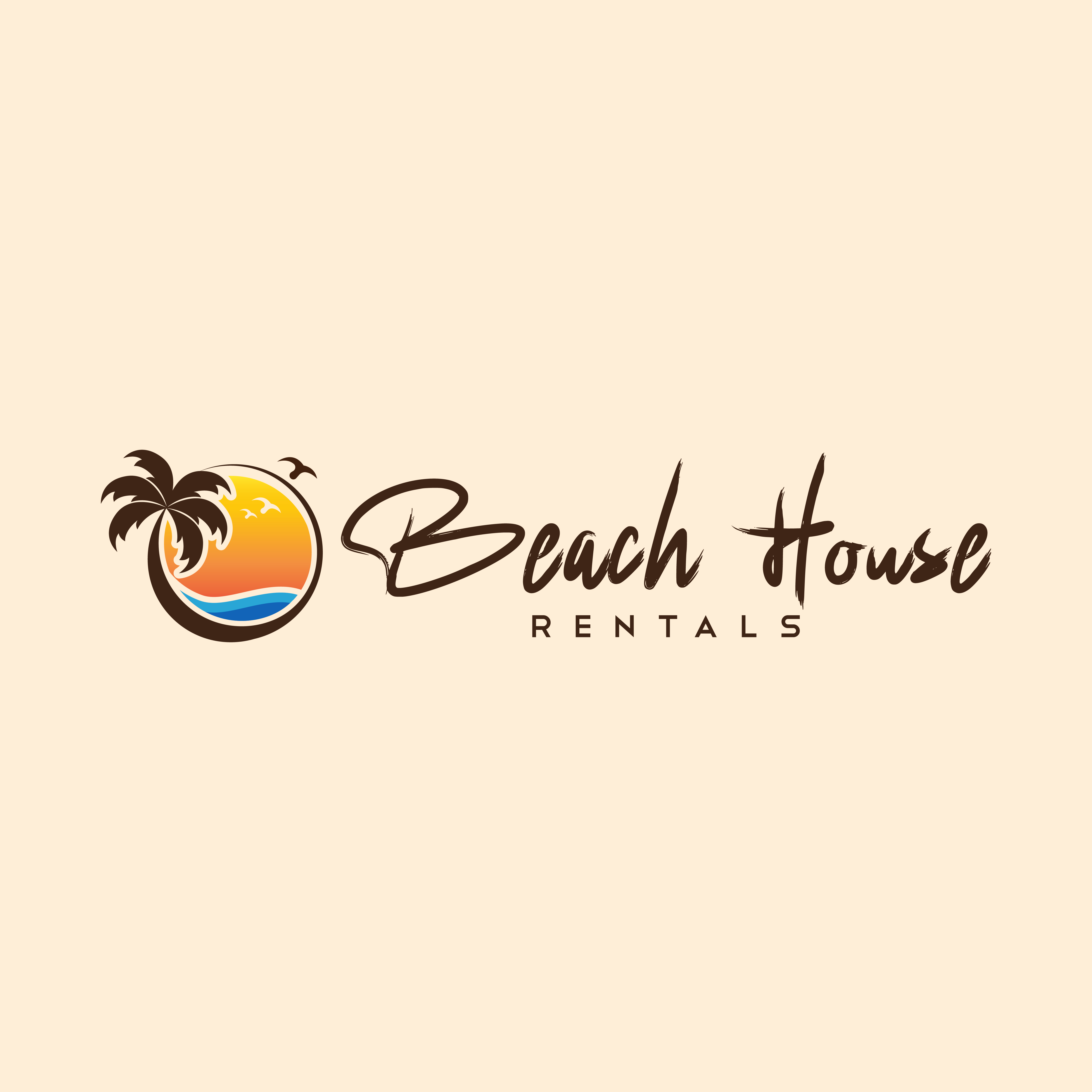 Logo Design by creative.bugs for Beach House Rentals  | Design #30402812